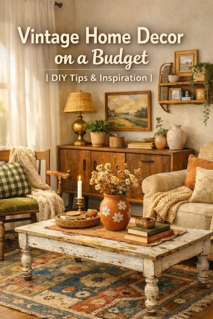 Vintage Home Decor on a Budget | DIY Tips & Inspiration