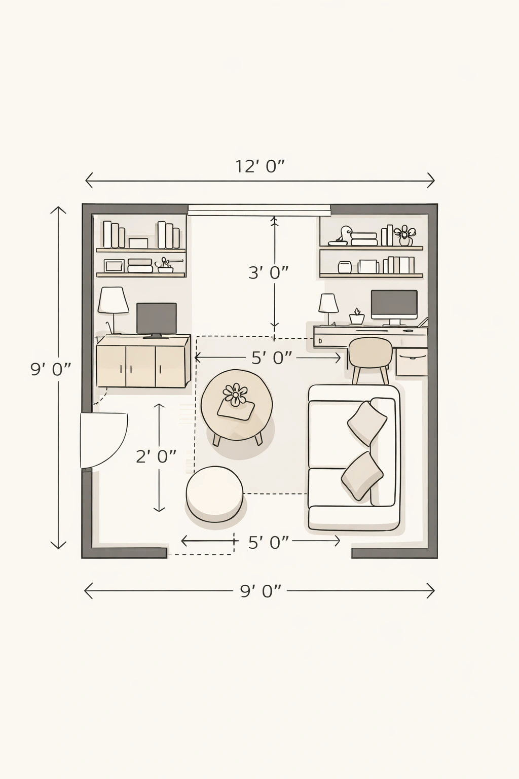 What Defines a Small Room
